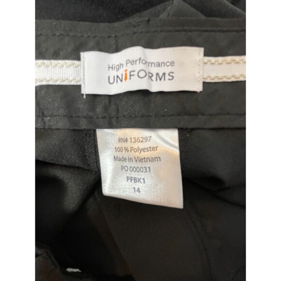 Women’s High Performance Uniforms Expanding Waist Trousers Size 14 Black 2 Pairs - Picture 7 of 10